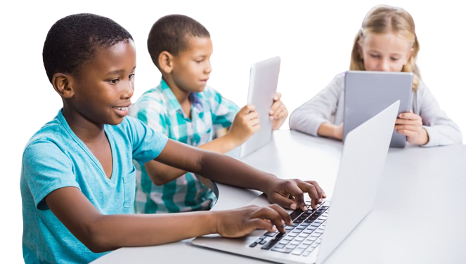 Student learning online